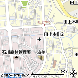 石川県金沢市朝霧台2丁目98周辺の地図
