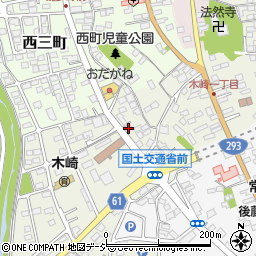茨城県常陸太田市木崎一町680周辺の地図