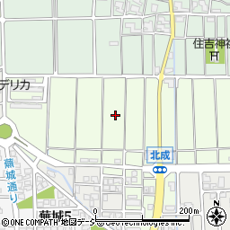 石川県白山市北成町周辺の地図