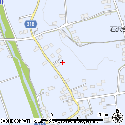 茨城県常陸大宮市石沢1187周辺の地図