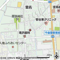 長野県千曲市粟佐1620周辺の地図