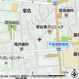 長野県千曲市粟佐1598周辺の地図