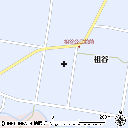 富山県南砺市祖谷450周辺の地図