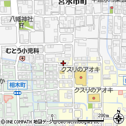 長田商会松任周辺の地図