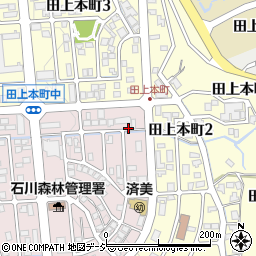 石川県金沢市朝霧台2丁目158周辺の地図