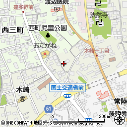 茨城県常陸太田市木崎一町2074周辺の地図