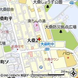 洋服の青山金沢大桑店周辺の地図