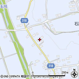 茨城県常陸大宮市石沢1182周辺の地図