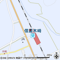 長野県大町市平木崎7470周辺の地図
