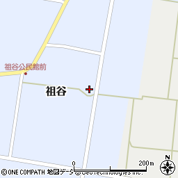 富山県南砺市祖谷210周辺の地図