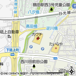 栃木県宇都宮市西川田町831周辺の地図