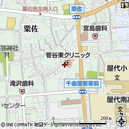 長野県千曲市粟佐1554周辺の地図