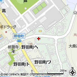 石川県金沢市野田2丁目96周辺の地図