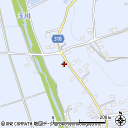 茨城県常陸大宮市石沢1166周辺の地図