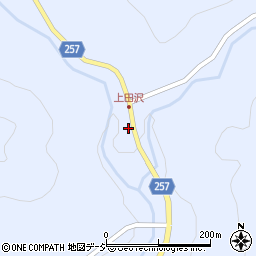 群馬県桐生市黒保根町上田沢879周辺の地図