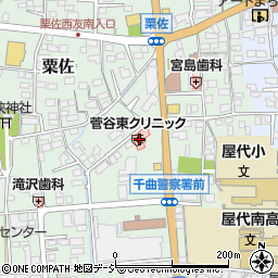 長野県千曲市粟佐1552周辺の地図