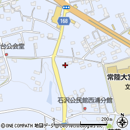 茨城県常陸大宮市石沢1530周辺の地図