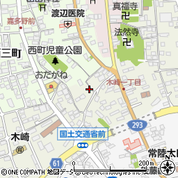 茨城県常陸太田市木崎一町2071周辺の地図