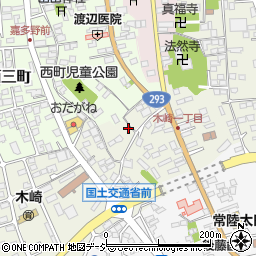 茨城県常陸太田市木崎一町2071周辺の地図