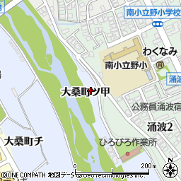 石川県金沢市大桑町ツ甲周辺の地図