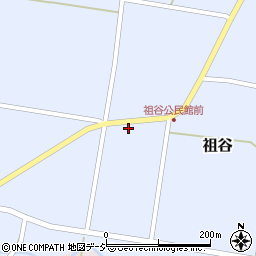 富山県南砺市祖谷460周辺の地図