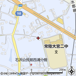 茨城県常陸大宮市石沢1533周辺の地図