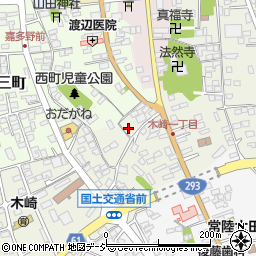 茨城県常陸太田市木崎一町2072周辺の地図