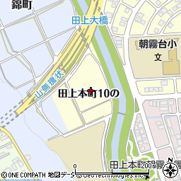 石川県金沢市田上本町１０の周辺の地図