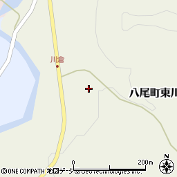 富山県富山市八尾町東川倉206周辺の地図