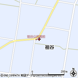 富山県南砺市祖谷200周辺の地図