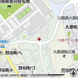 石川県金沢市野田2丁目25周辺の地図