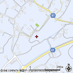 茨城県常陸太田市亀作町周辺の地図