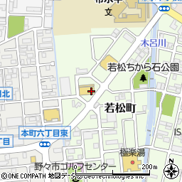 石川県野々市市若松町5周辺の地図