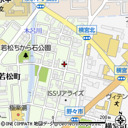 石川県野々市市若松町7-11周辺の地図