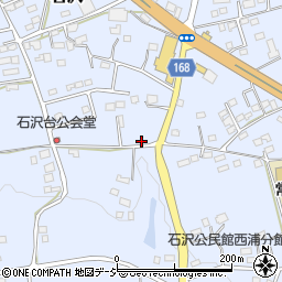 茨城県常陸大宮市石沢1680-1周辺の地図