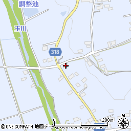 茨城県常陸大宮市石沢1171周辺の地図