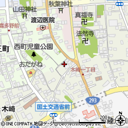 茨城県常陸太田市木崎一町2068周辺の地図