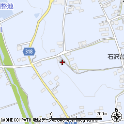 茨城県常陸大宮市石沢1176周辺の地図