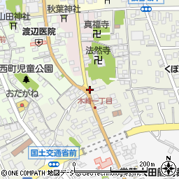 茨城県常陸太田市木崎一町1988周辺の地図