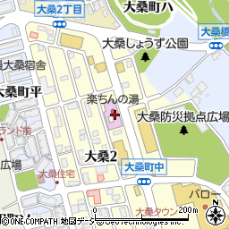 ヨガスタジオ・ユニオン　金沢大桑スタジオ周辺の地図