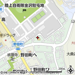 石川県金沢市野田2丁目42周辺の地図