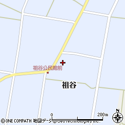 富山県南砺市祖谷195周辺の地図