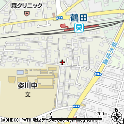 栃木県宇都宮市西川田町1088周辺の地図