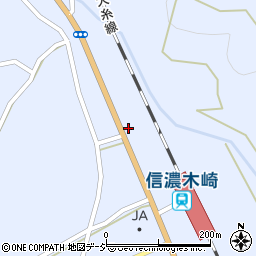 長野県大町市平木崎8641周辺の地図
