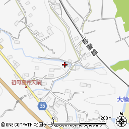 群馬県渋川市祖母島888周辺の地図