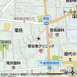 長野県千曲市粟佐1544周辺の地図