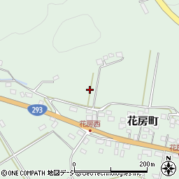 茨城県常陸太田市花房町周辺の地図