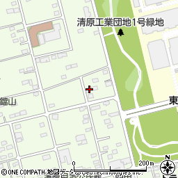 栃木県宇都宮市鐺山町1952-2周辺の地図