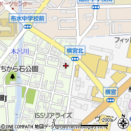 石川県野々市市若松町9-3周辺の地図