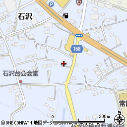 茨城県常陸大宮市石沢1683周辺の地図